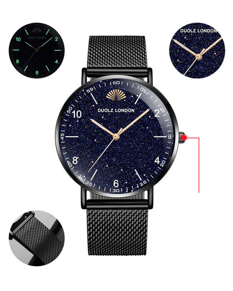 Non-mechanical watch star male watch Dynamic Luxe Clothing