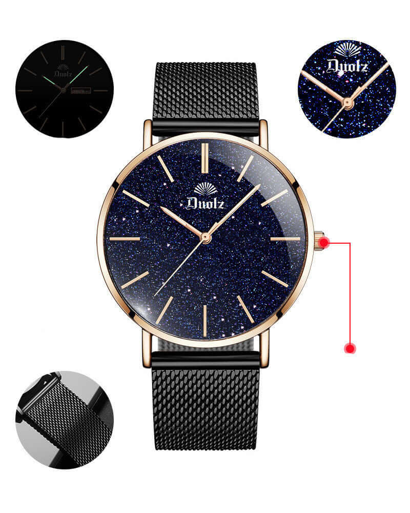 Non-mechanical watch star male watch Dynamic Luxe Clothing