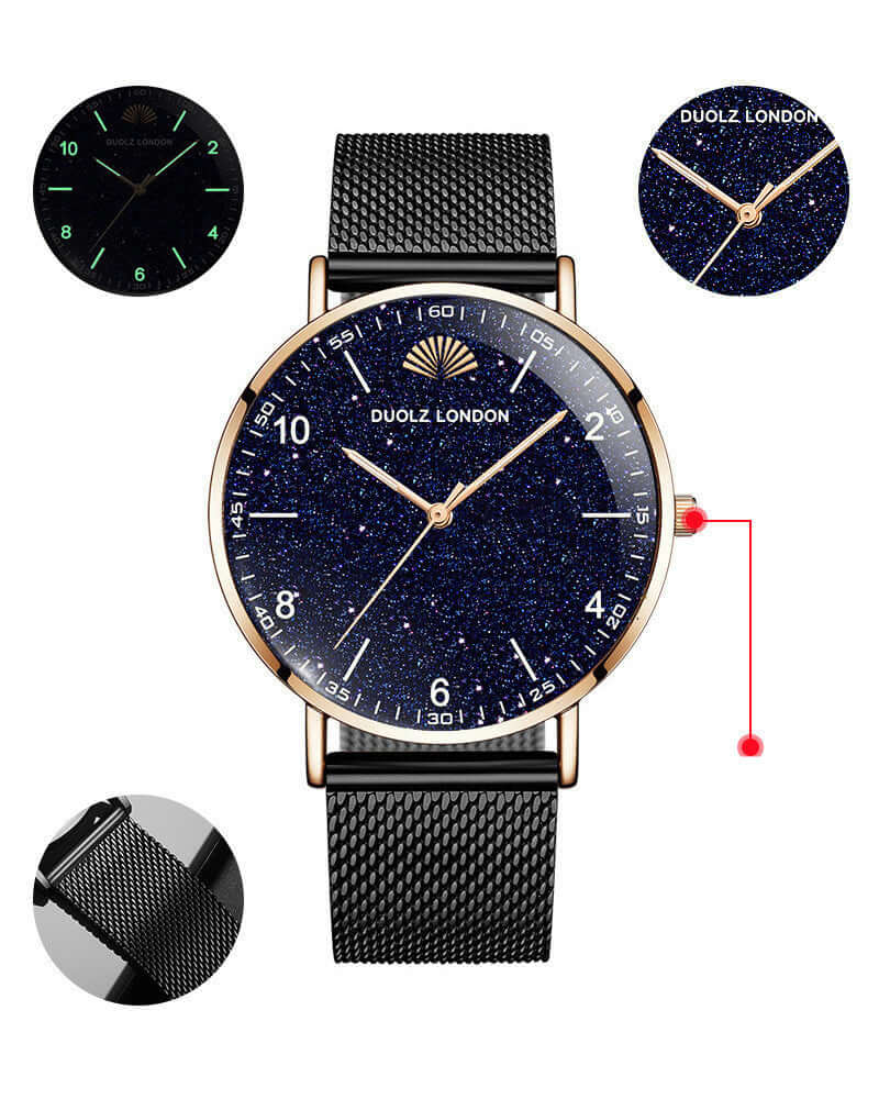 Non-mechanical watch star male watch Dynamic Luxe Clothing