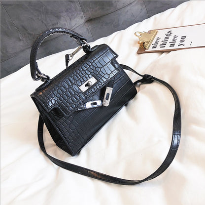 Korean version female bag casual hand bag fashion bag leather bag Dynamic Luxe Clothing