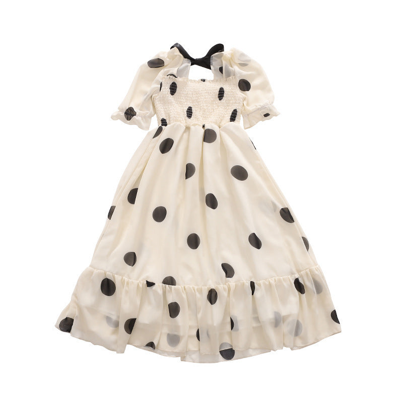 Children's wear summer new Korean female female dress Dynamic Luxe Clothing