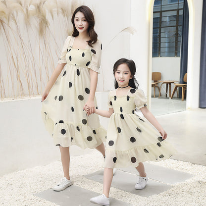 Children's wear summer new Korean female female dress Dynamic Luxe Clothing