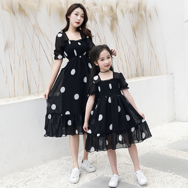 Children's wear summer new Korean female female dress Dynamic Luxe Clothing