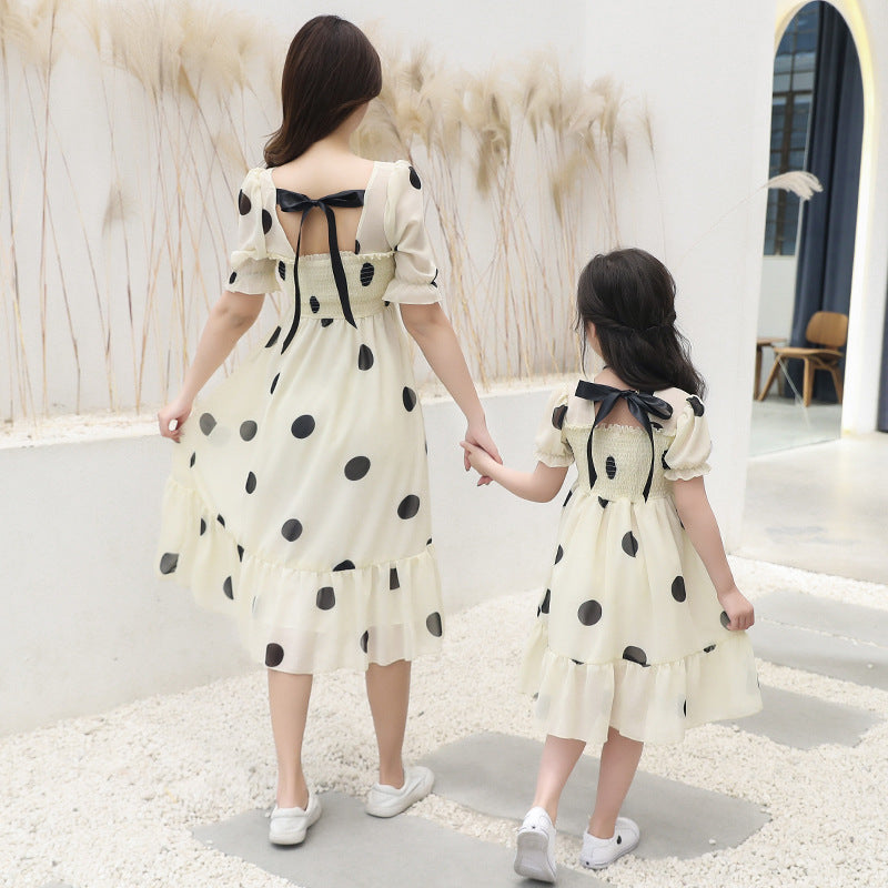 Children's wear summer new Korean female female dress Dynamic Luxe Clothing