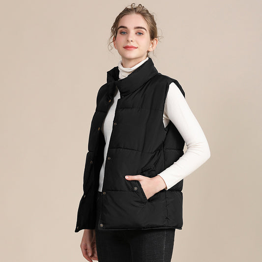 New Down Cotton Vest Female Versatile Wear Dynamic Luxe Clothing