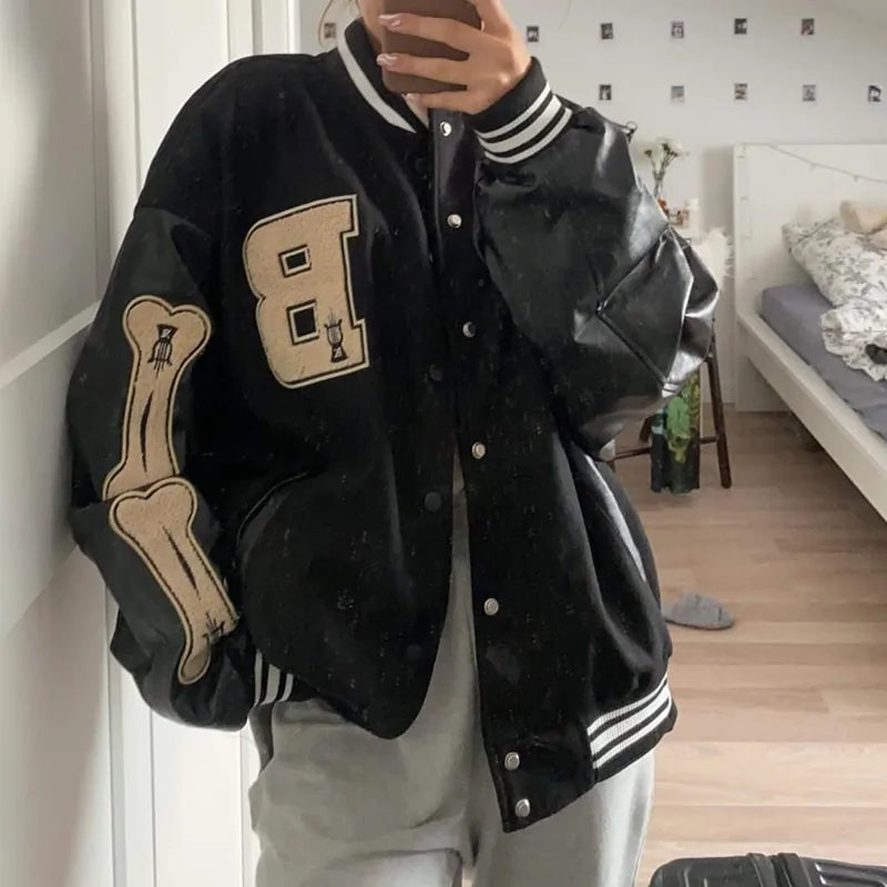 Unisex Baseball Jacket Vogue Vibes